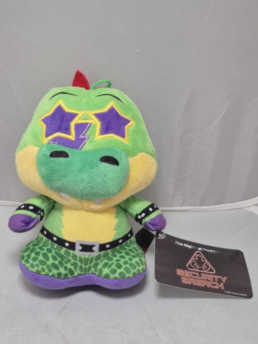 💥 FNAF Plush Toy 7” Montgomery Gator Security Breach With Original Tags